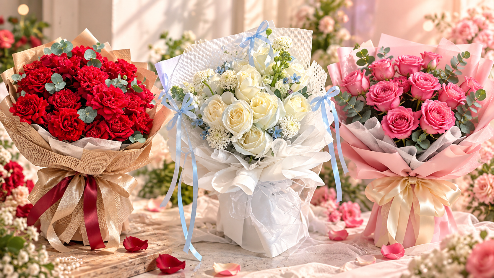hoa tặng ngày phụ nữ việt nam 20/10
