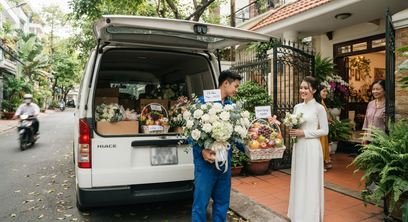 Tổng quan về tầm quan trọng của thông tin địa chỉ và thời điểm nhận hoa