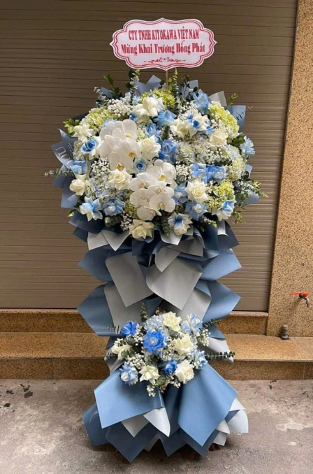 Mẫu Hoa Chúc Mừng 13