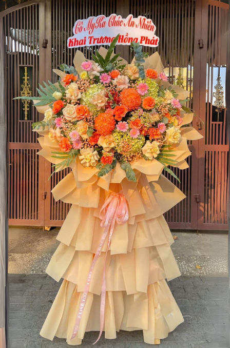 Mẫu Hoa Chúc Mừng 15