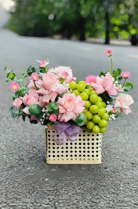 Mẫu Trái Cây Giỏ 8